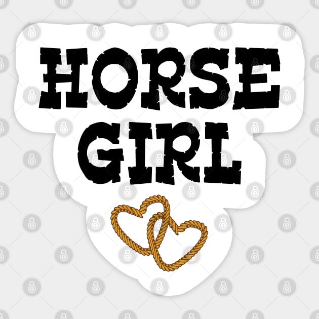 Horse Girl Country Horse Rider Sticker by mstory